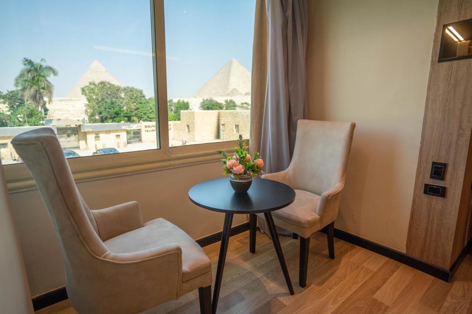 Great Pyramid Inn Kafret el-Gabal Exterior photo