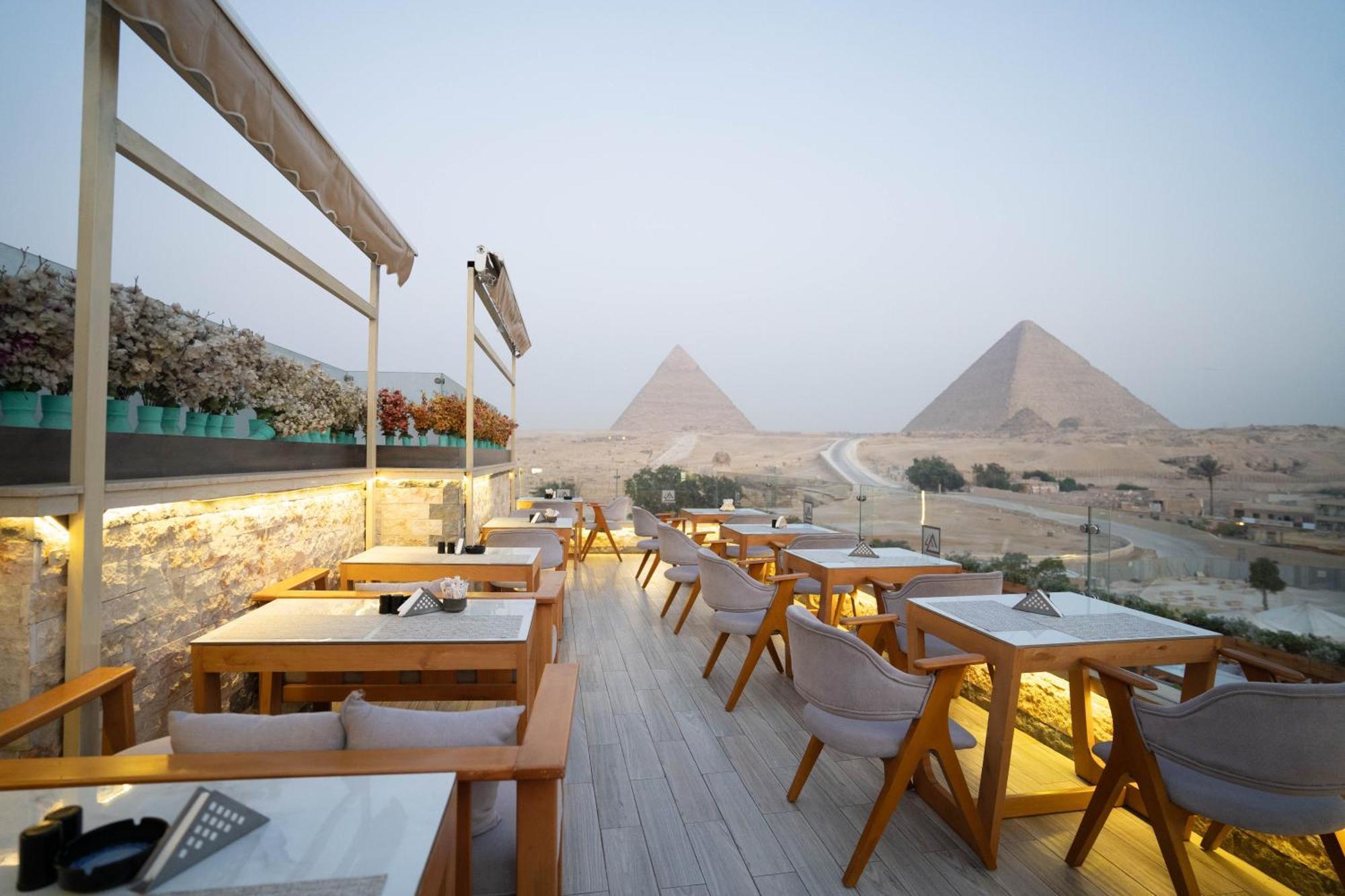 Great Pyramid Inn Kafret el-Gabal Exterior photo