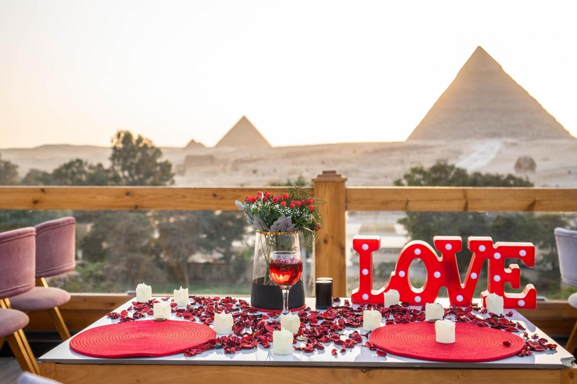 Great Pyramid Inn Kafret el-Gabal Exterior photo